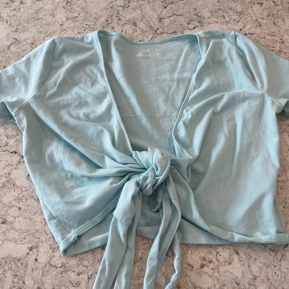 Front tie t-shirt